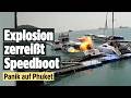 Schock auf Phuket: Speedboat explodiert! Feuerball tötet eine Person, fünf verletzt