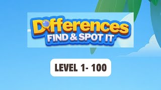 Find Differences Level 1 to 100 | Differences - Find & Spot It | Game Walkthrough screenshot 2