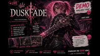 Duskfade Demo! #duskfade #demo #pc