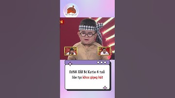 CƯNG XỈU Bé Ku Tin liên tục khoe giọng hát khiến Trấn Thành và Việt Hương Tan Chảy #shorts #short