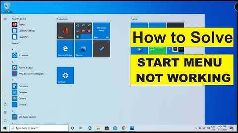 HOW TO SOLVE WINDOWS 10 START MENU NOT WORKING AFTER INSTALL COREL DRAW
