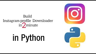 Instagram profile Downloader using python in 2 minute screenshot 2