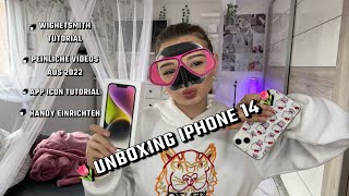 Unboxing IPhone 14 # IPhone #appicon #widgetsmith