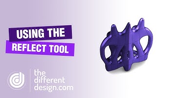 How to use the Reflect tool in Sub D for Rhino