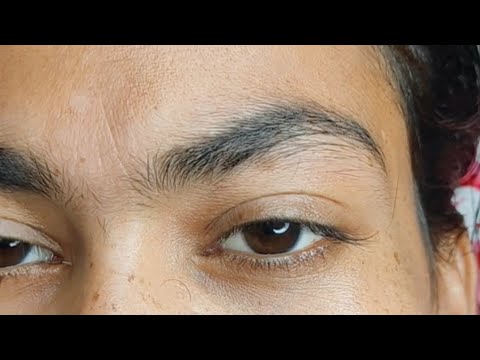 ||How to do very  thik & hurd  eyebrow threading step by step (Arch shape)