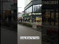 Long lines for food #russiaukraineconflict #russiavsukraine #ukraine