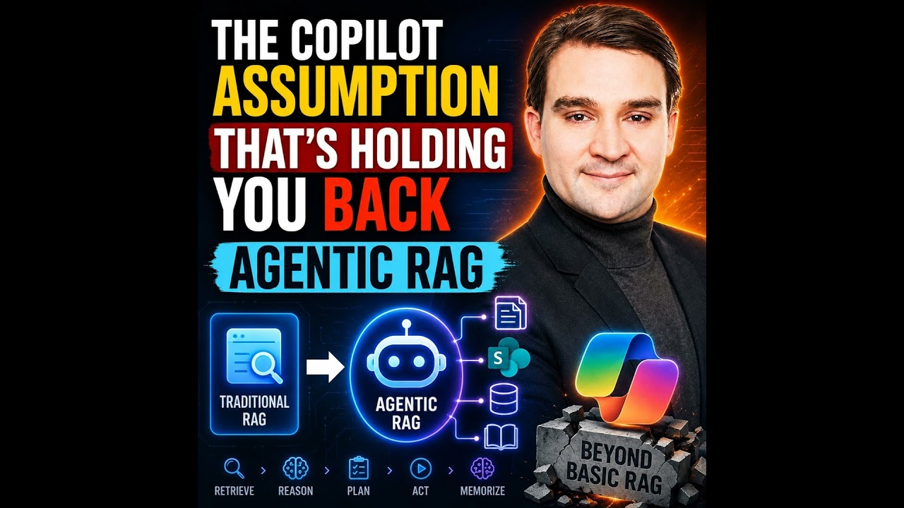 The Copilot Assumption That's Holding You Back — Agentic RAG