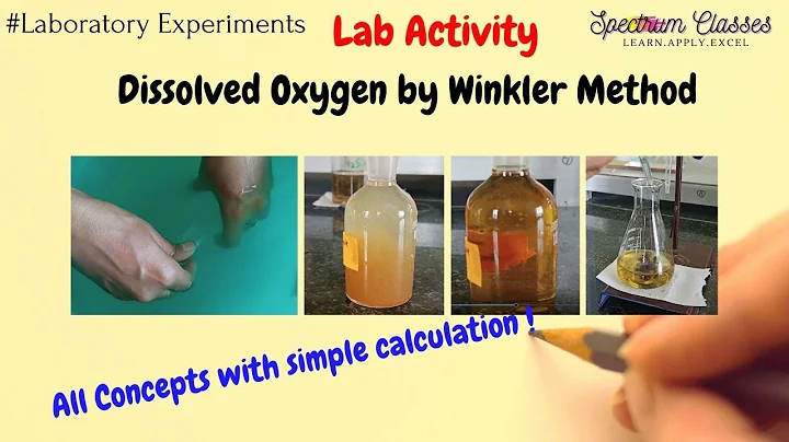 Determination of Dissolved Oxygen by Winkler's Method
