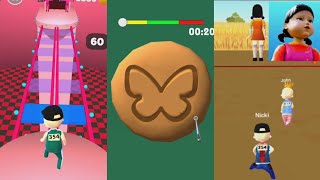 Gganbu Squid Game Challenge 🐙🦑🐙 All levels Game 🎮 play walk through Gp1 New andriod games screenshot 5