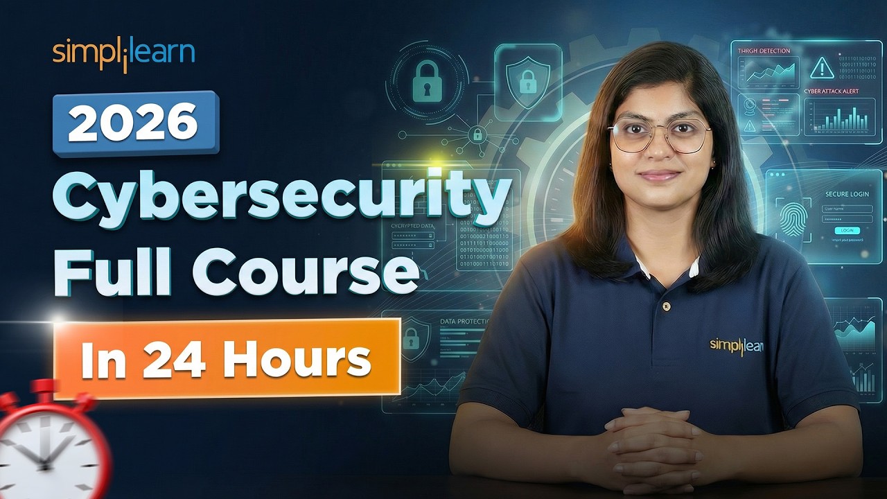 Cybersecurity Full Course 2026 | Cyber Security Training For Beginners ...