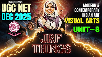 UGC NET Visual Art Unit 8 | UGC NET Visual Art Modern And Contemporary Indian Art By Zainab Mam