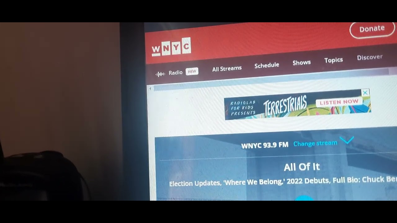 New York City Required monthly test on WNYC-FM - YouTube