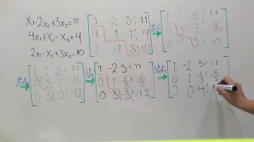 ELIMINACION GAUSSIANA1|LORENA GARCIA