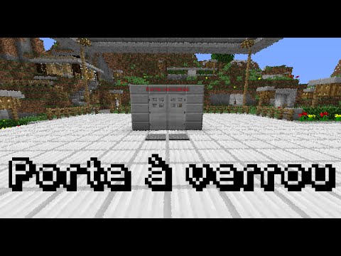 Redstone Tutorial | #53 Hidden Locking Door
