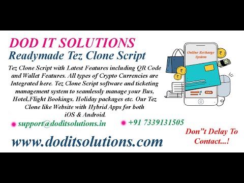 Tez Clone Script | Tez Clone | DOD IT SOLUTIONS