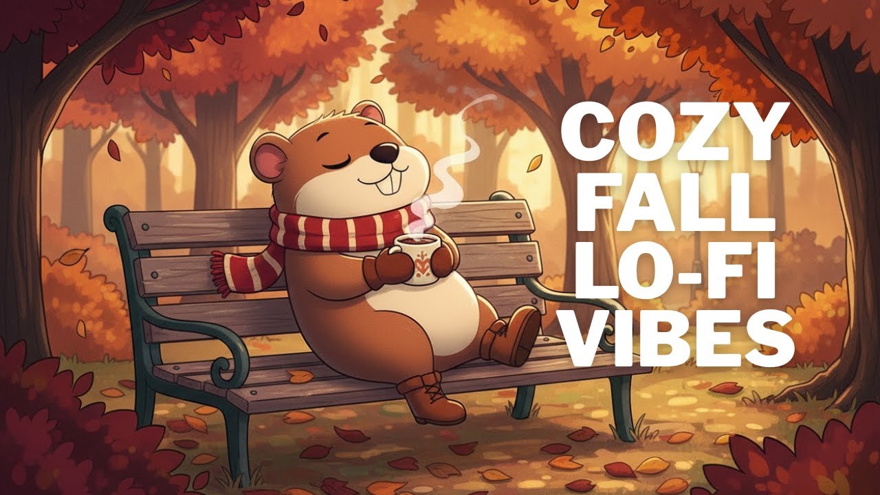 cozy fall lofi vibes 🍂🍁  | relaxing piano 🎹 & chill ☕️