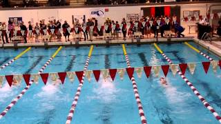 MIAA D2 States girls 50free Brie Harrison