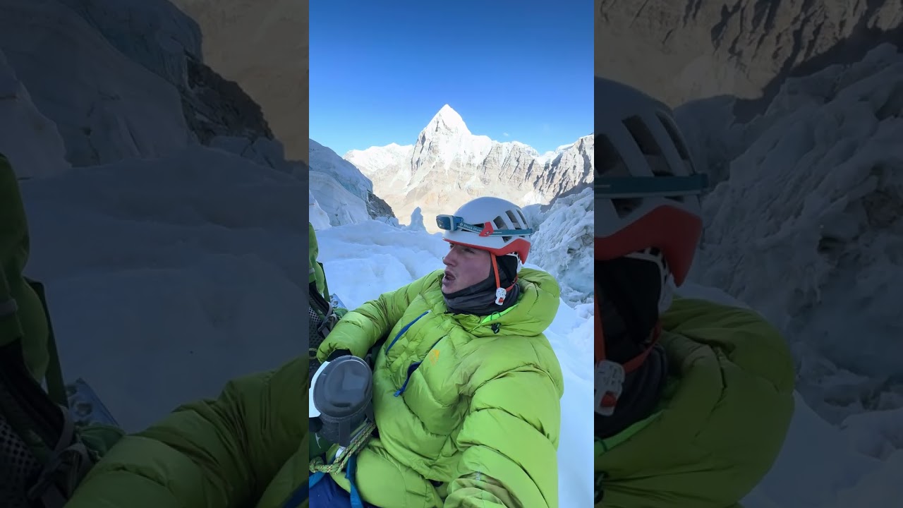 Это Эверест высотой более 6000 м — хотели бы вы здесь отдохнуть? 🏔️💥