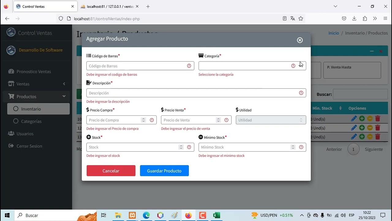 PROGRAMA EN PHP - AJAX - JQUERY - MYSQL. - YouTube