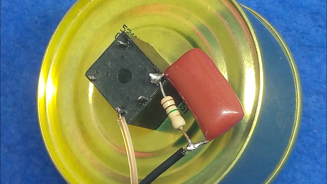 Simple Electric Bell Circuit Using 220V | Powerful & Loud DIY Doorbell