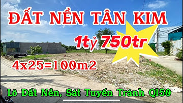 🏡 BÁN LÔ ĐẤT THỔ CƯ GIÁ TỐT – LÔ NHÌ QL50 TUYẾN TRÁNH    @nhadatminhthanhcangiuoc