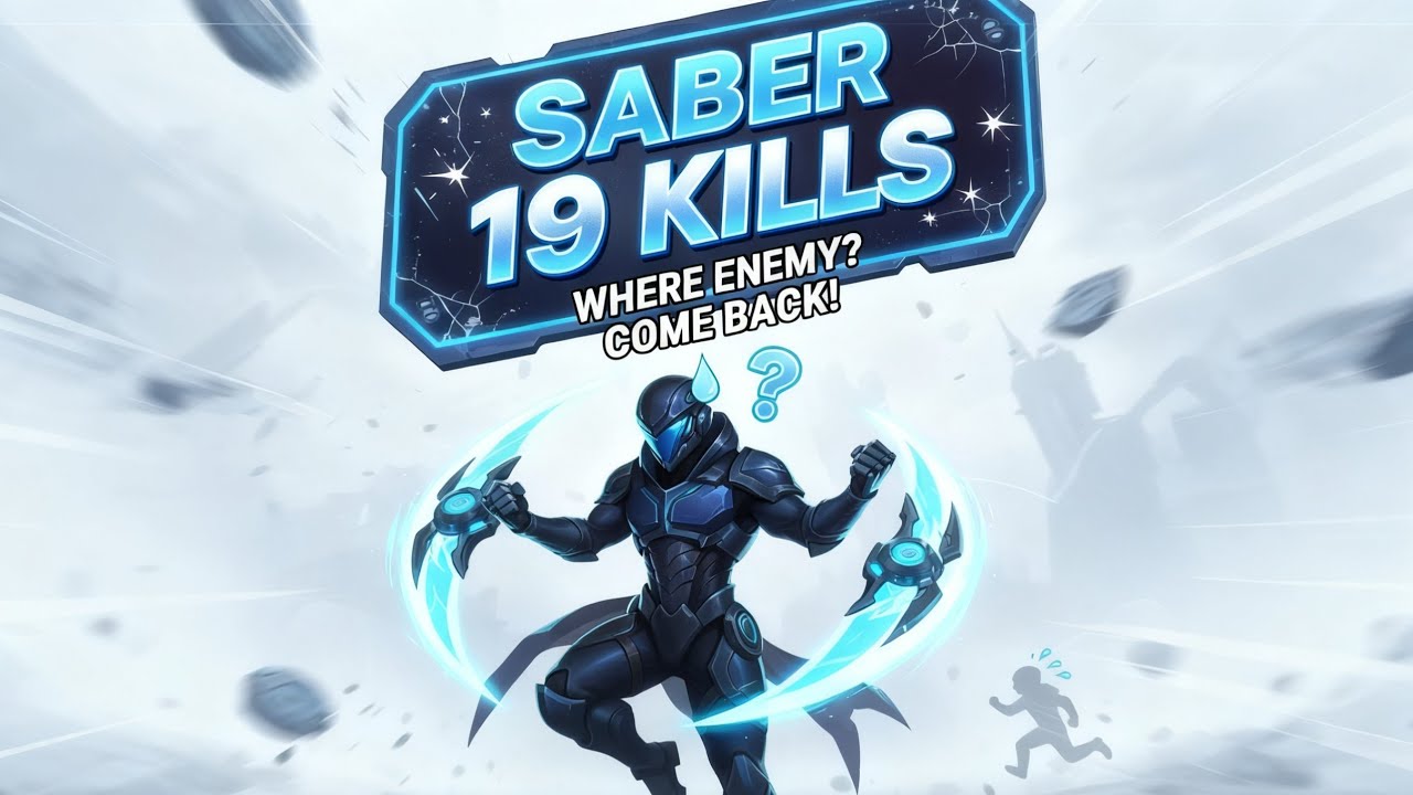 Saber God Mode! Cara Dapet 19 Kill di Rank Tinggi