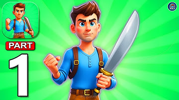 Idle Island Scavenger - Gameplay Walkthrough Part 1 - Survive On Island (Android, iOS)