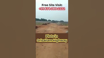 DTCP & HMDA Plots || Ideal Location for Srisailam Highway || CALL +91 834 089 2222
