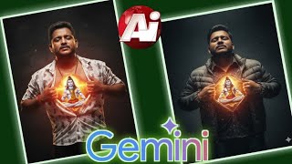 how to edit your photo with Mahakal | Trending gemini Photo Editing Prompt | New Tech Abhishek screenshot 3