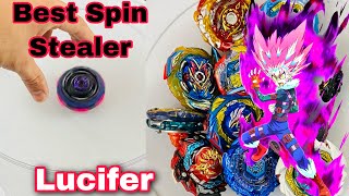 Hand Spin Variant Lucifer Vs Sparking Beyblade Fight | Left Spin Lucifer