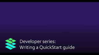 Writing a Quickstart Guide - Cardstack Developer Series