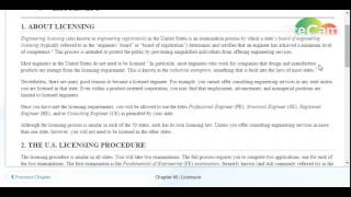 Fe - Ethics (Licensure)