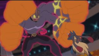 Mega Lucario (Ash) vs Gigantamax Machamp  AMV - Pokemon Journeys 🔥🔥 Full VIDEO