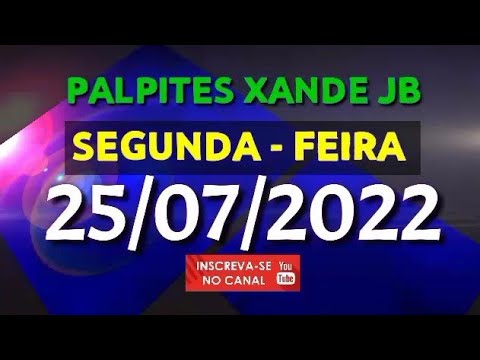 Palpite dia 25/07/2022 – JOGO DO BICHO TODAS AS LOTERIAS