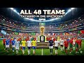 All 48 Teams Qualified for FIFA World Cup 2026 🌎🏆