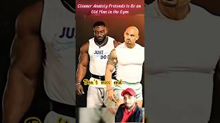 Cleaner Anatoly Pretends to Be an Old Man in the Gym....#gym #funny #trending #comedy #trend
