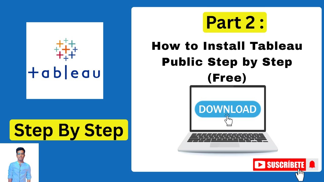 Tableau for Beginners – Part 2 | How to Install Tableau Public Step by ...