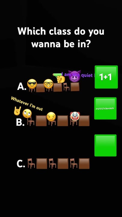 Which Class Do You Wanna Be In YouTube which-class-do-you-wanna-be-in-youtube
