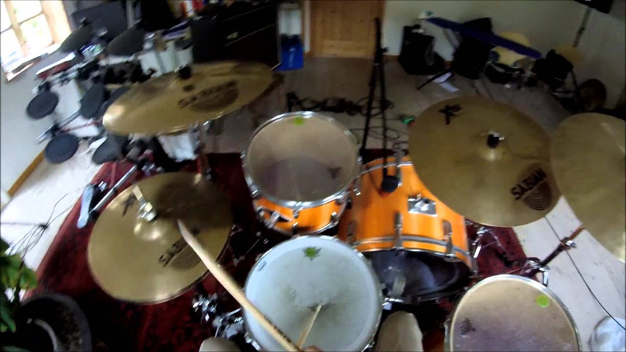 The Killers - Mr Brightside (drum cover), GoPro POV