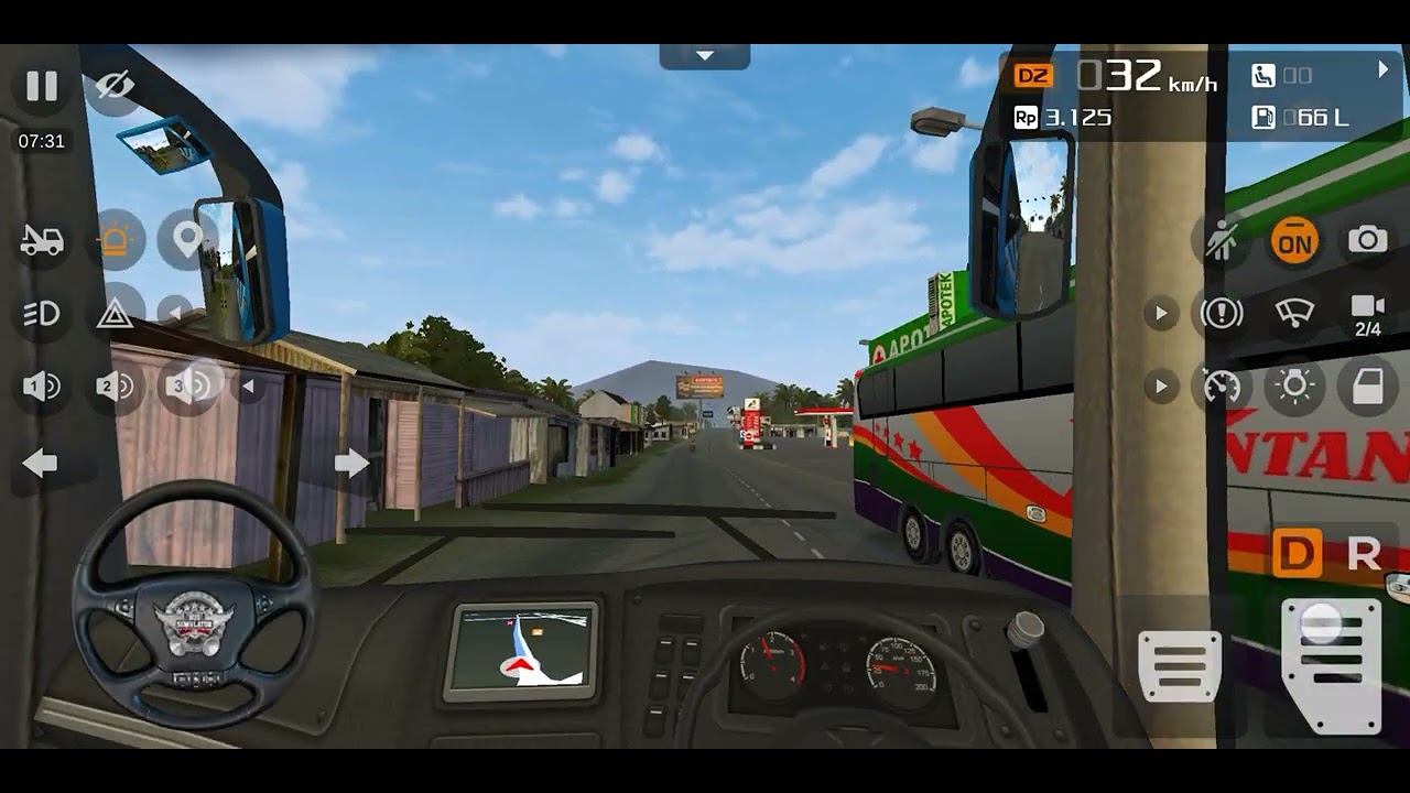 me drive bus  in first time  please support us in you tube family 