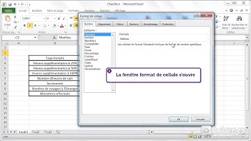 Comment modifier le style des cellules avec Excel 2010 ?