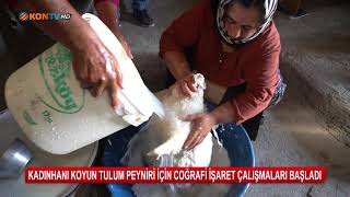 Kadınhanı Koyun Tulum Peyniri Için Coğrafi Işaret Çalışması Başladı