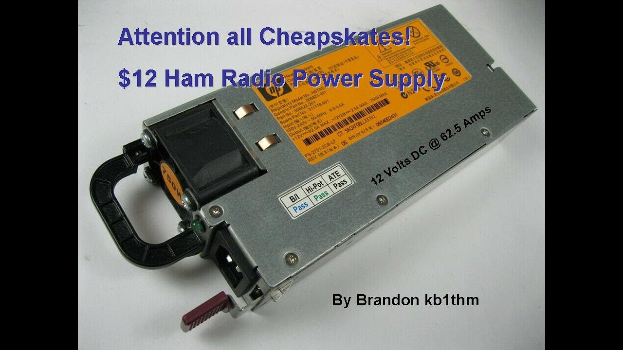 12 Ham Radio Power Supply YouTube