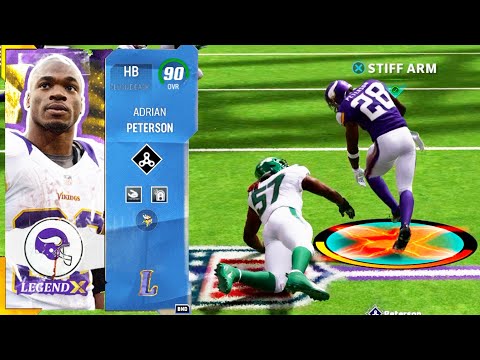 EA GAVE ADRIAN PETERSON A LEGENDARY X FACTOR! Madden 24