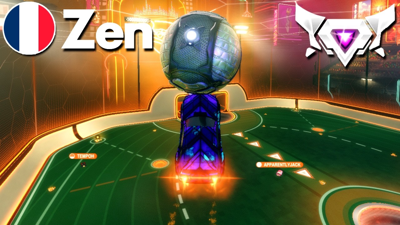 ZEN Rocket League Gameplay (SSL 2v2)