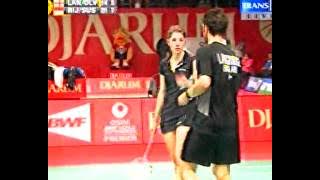 Ganda Camp Perdelapan Final INA vs ENG) Ind Open '13 Part 3