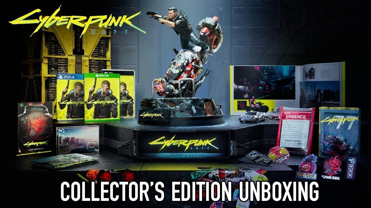 Cyberpunk collectors edition ps4 фото 4