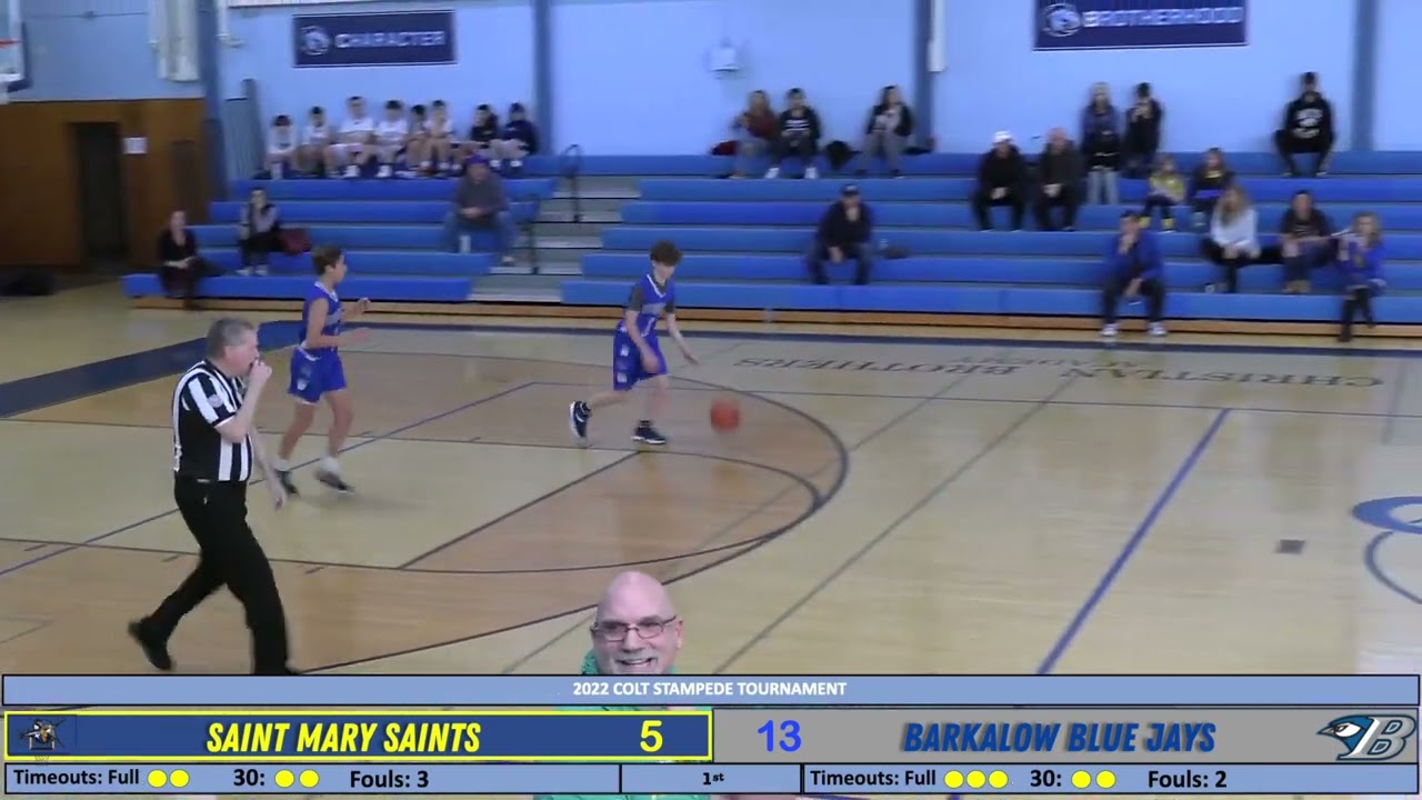 Varsity Boys Saint Mary vs Barkalow