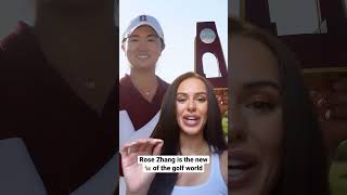 Rose Zhang, world No. 1 amateur golfer and 2-time NCAA champion, turns pro #shorts