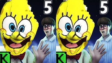 Rod is SpongeBob - Ice Scream 5 Friends - Android & iOS Game